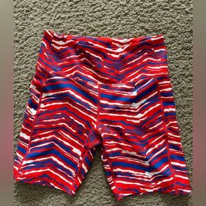 Zubaz Spandex Biker Shorts